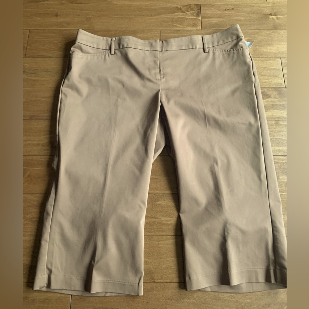 NWT Mid-rise Capris - fitted through the hip and thighs!